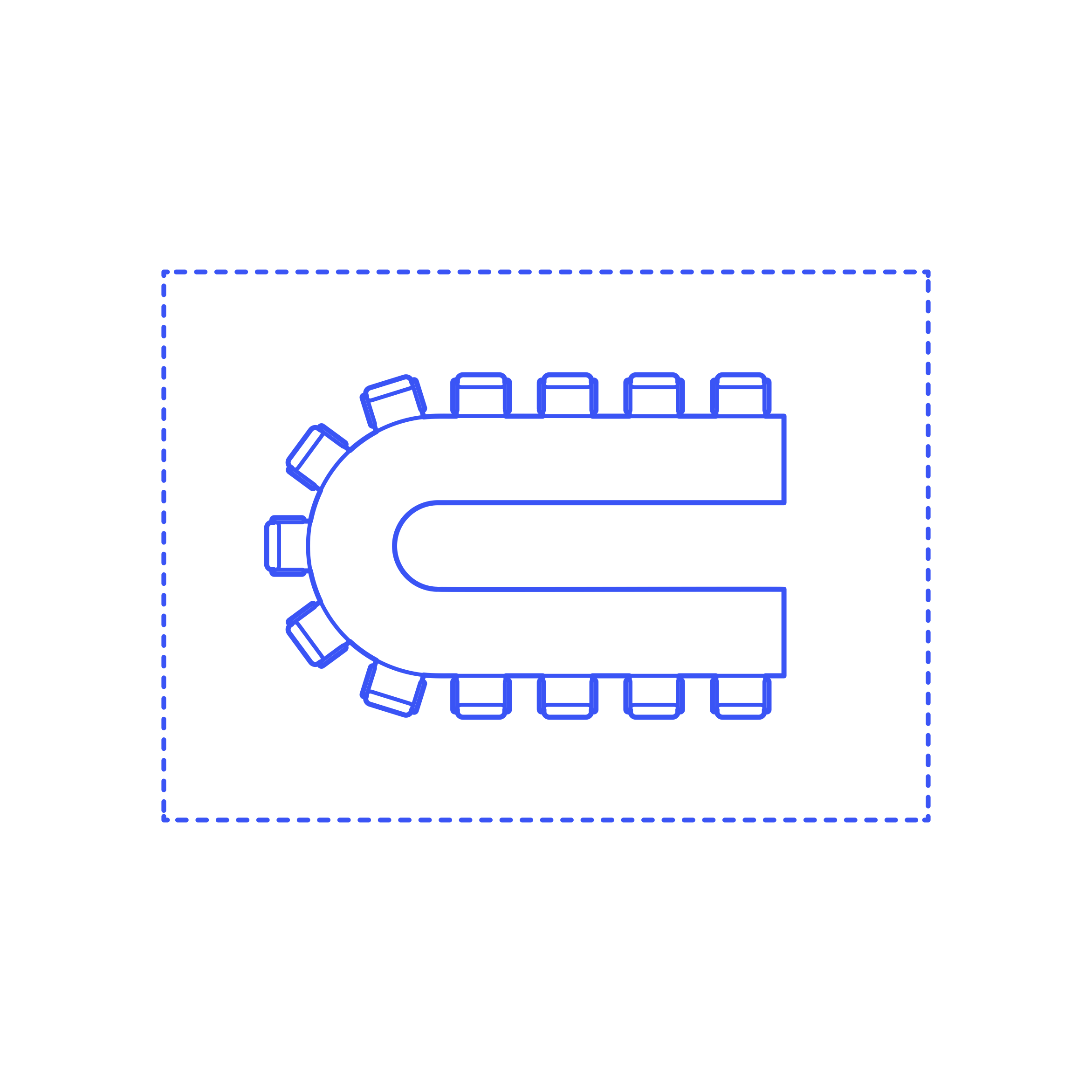 Layouts Meeting Conference Rooms U Shape Round Medium Outline Svg Vector Free Vectors